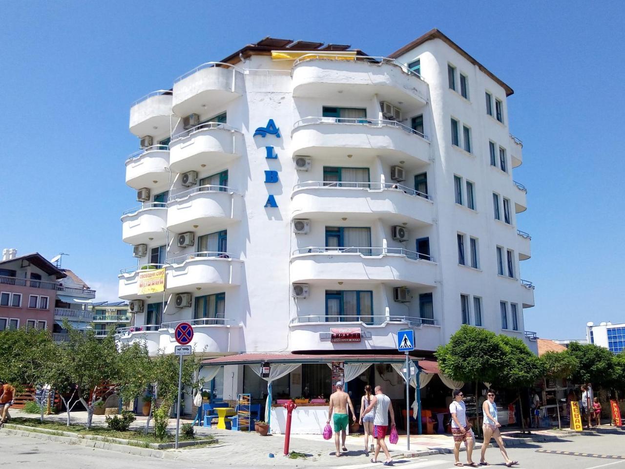 Alba Family Club Hotel Primorsko Buitenkant foto
